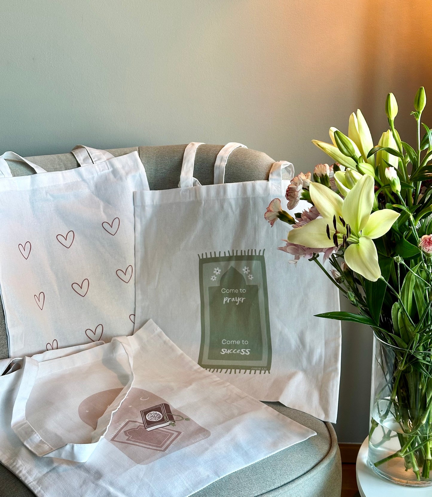 Baumwolltasche „ein leiser Ruf“