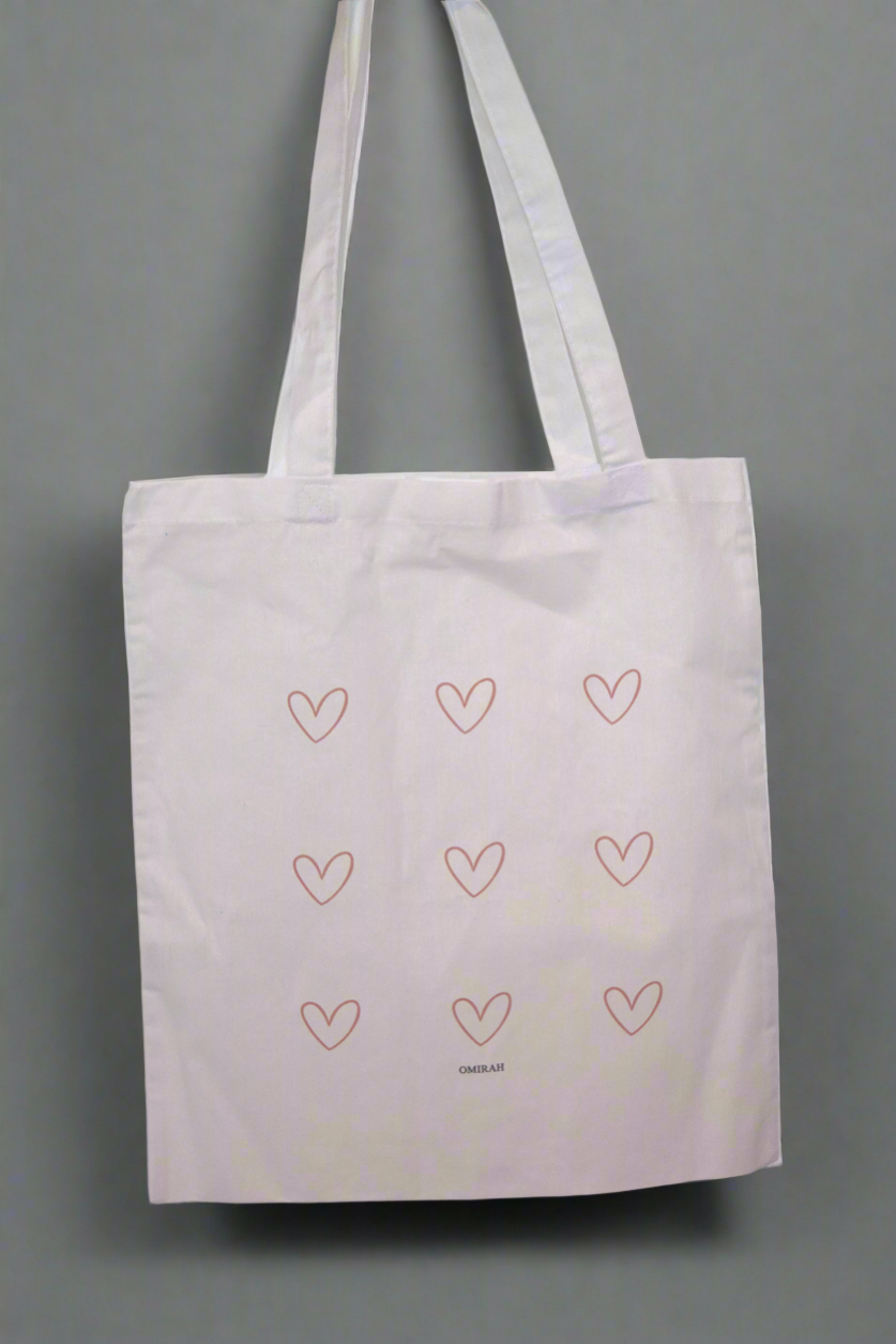 Baumwolltasche „Herz“